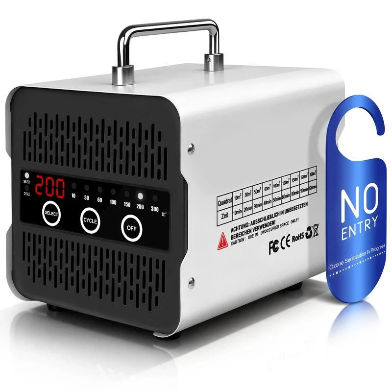Ozongerät 65.000 mg/h für Auto, Hotel & Gewerbe – Ozon Generator zur Geruchsentfernung